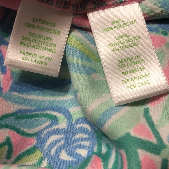 🔆FIRM🔆 Lilly Pulitzer Romper Excellent Condition - Picture 4 of 5